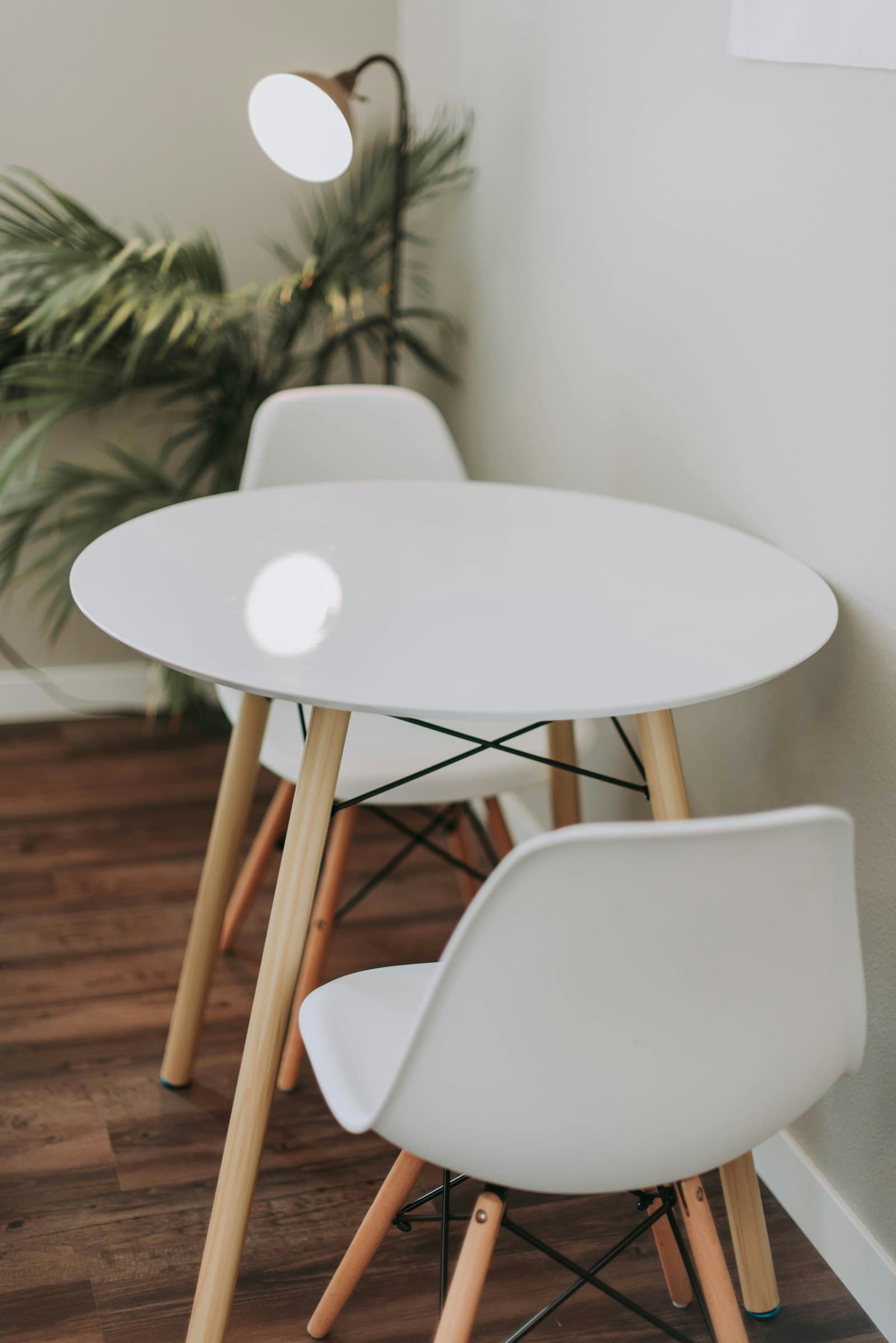 Round Wood Coffee Table — image 1